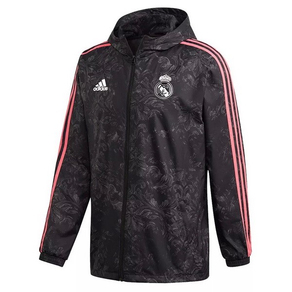 Rompevientos Real Madrid 2021-2022 Negro Rosa